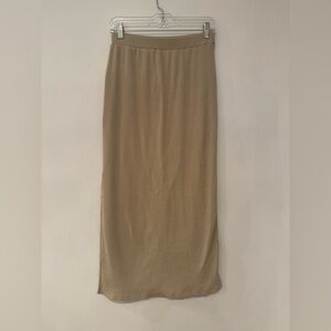 Old Navy Tan Pencil Skirt